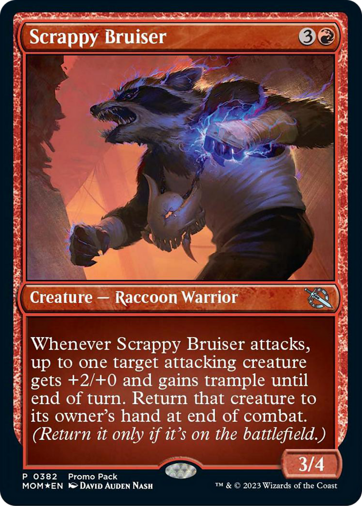 Scrappy Bruiser (Promo Pack) [March of the Machine Promos] | Eastridge Sports Cards & Games