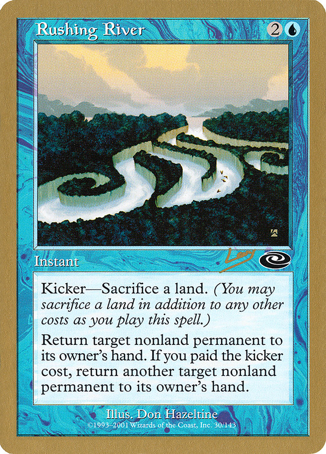 Rushing River (Raphael Levy) [World Championship Decks 2002] | Eastridge Sports Cards & Games