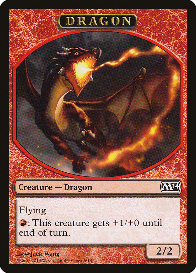 Dragon [Magic 2014 Tokens] | Eastridge Sports Cards & Games