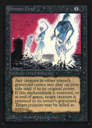 Animate Dead (IE) [Intl. Collectors’ Edition] | Eastridge Sports Cards & Games