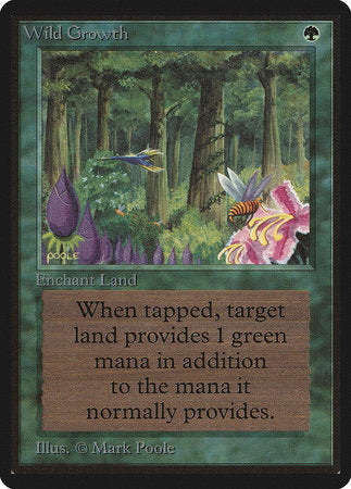 Wild Growth [Limited Edition Beta] | Eastridge Sports Cards & Games