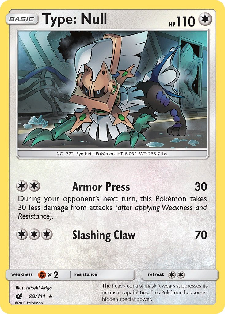 Type: Null (89/111) (Theme Deck Exclusive) [Sun & Moon: Crimson Invasion] | Eastridge Sports Cards & Games