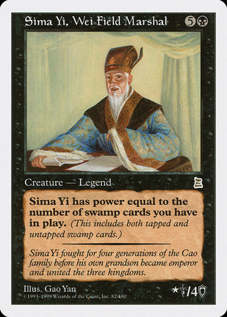 Sima Yi, Wei Field Marshal [Portal Three Kingdoms] | Eastridge Sports Cards & Games
