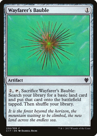 Wayfarer's Bauble [Commander 2017] | Eastridge Sports Cards & Games