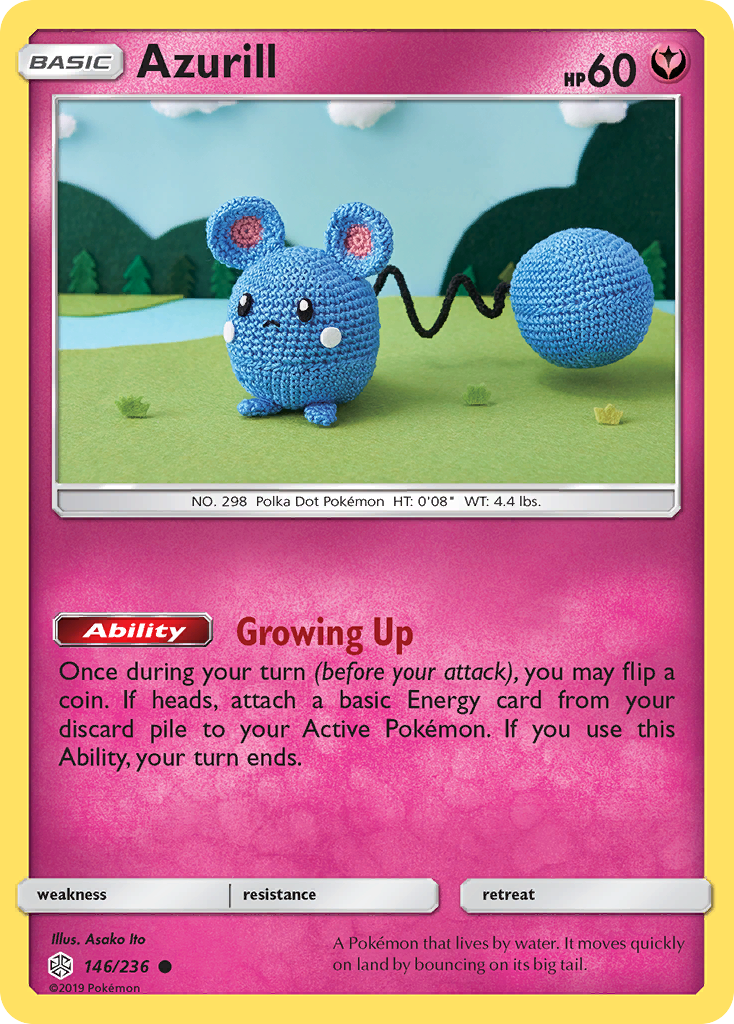 Azurill (146/236) [Sun & Moon: Cosmic Eclipse] | Eastridge Sports Cards & Games