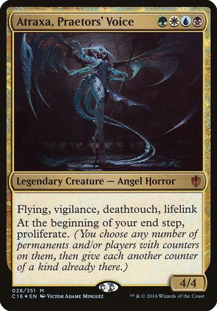 Atraxa, Praetors' Voice (Commander 2016) [Commander 2016 Oversized] | Eastridge Sports Cards & Games