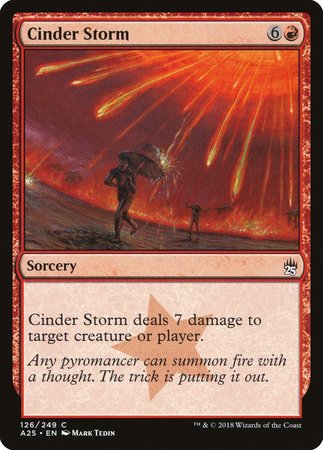 Cinder Storm [Masters 25] | Eastridge Sports Cards & Games