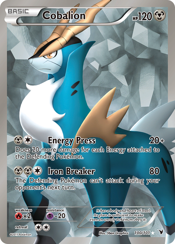 Cobalion (100/101) [Black & White: Noble Victories] | Eastridge Sports Cards & Games