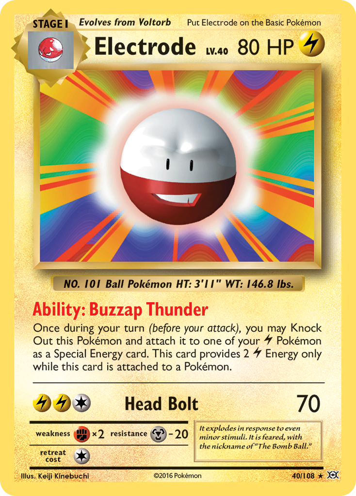 Electrode (40/108) [XY: Evolutions] | Eastridge Sports Cards & Games
