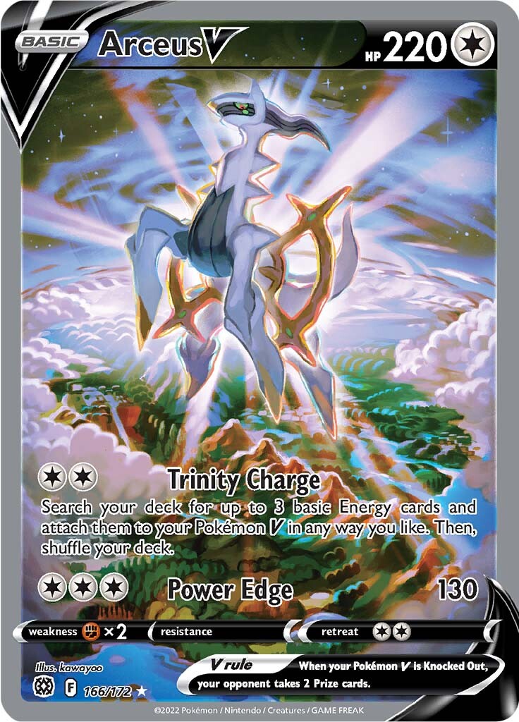 Arceus V (166/172) [Sword & Shield: Brilliant Stars] | Eastridge Sports Cards & Games