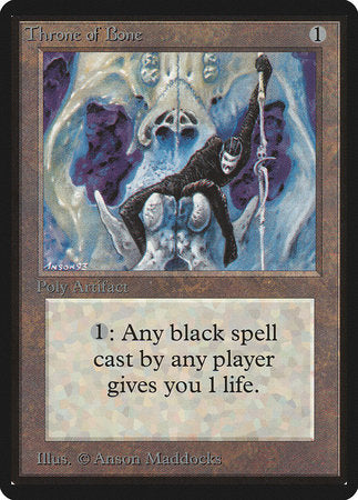 Throne of Bone [Limited Edition Beta] | Eastridge Sports Cards & Games