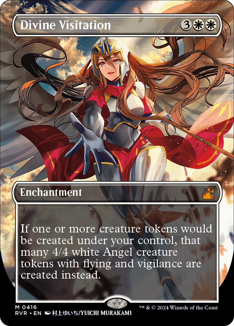 Divine Visitation (Anime Borderless) [Ravnica Remastered] | Eastridge Sports Cards & Games