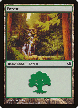 Forest (43) [Duel Decks: Knights vs. Dragons] | Eastridge Sports Cards & Games