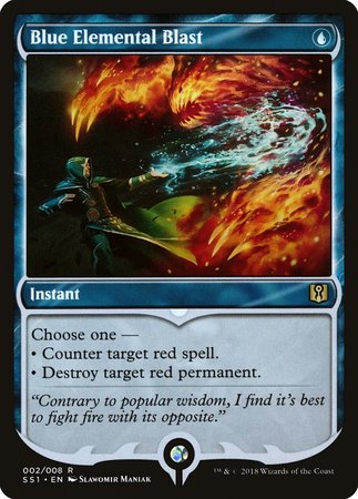 Blue Elemental Blast [Signature Spellbook: Jace] | Eastridge Sports Cards & Games