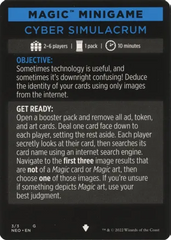 Cyber Simulacrum (Magic Minigame) [Kamigawa: Neon Dynasty Minigame] | Eastridge Sports Cards & Games