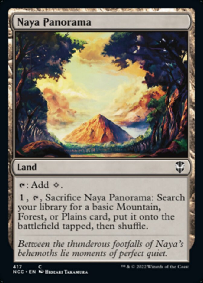 Naya Panorama [Streets of New Capenna Commander] | Eastridge Sports Cards & Games
