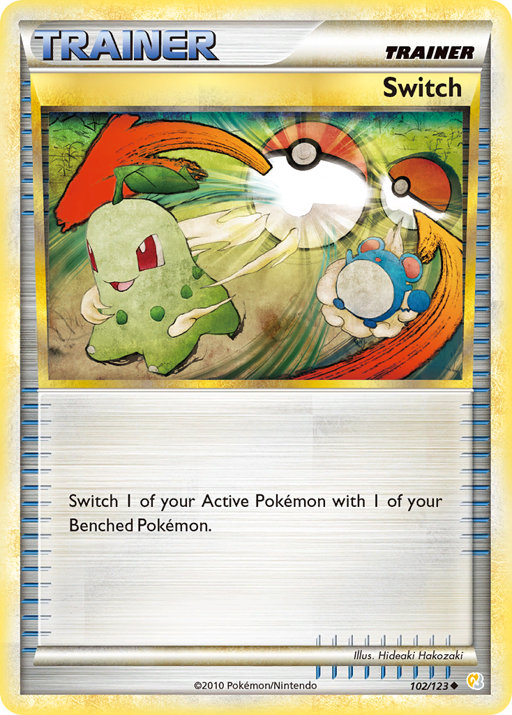 Switch (102/123) [HeartGold & SoulSilver: Base Set] | Eastridge Sports Cards & Games