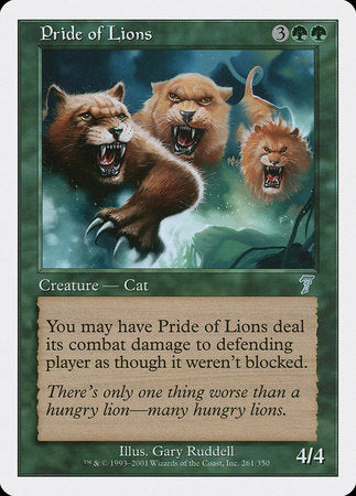Pride of Lions [Seventh Edition] | Eastridge Sports Cards & Games