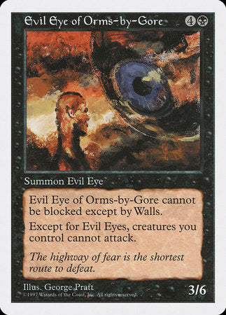 Evil Eye of Orms-by-Gore [Fifth Edition] | Eastridge Sports Cards & Games