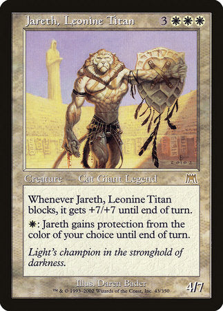 Jareth, Leonine Titan [Onslaught] | Eastridge Sports Cards & Games