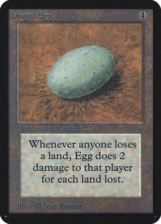 Dingus Egg [Limited Edition Alpha] | Eastridge Sports Cards & Games