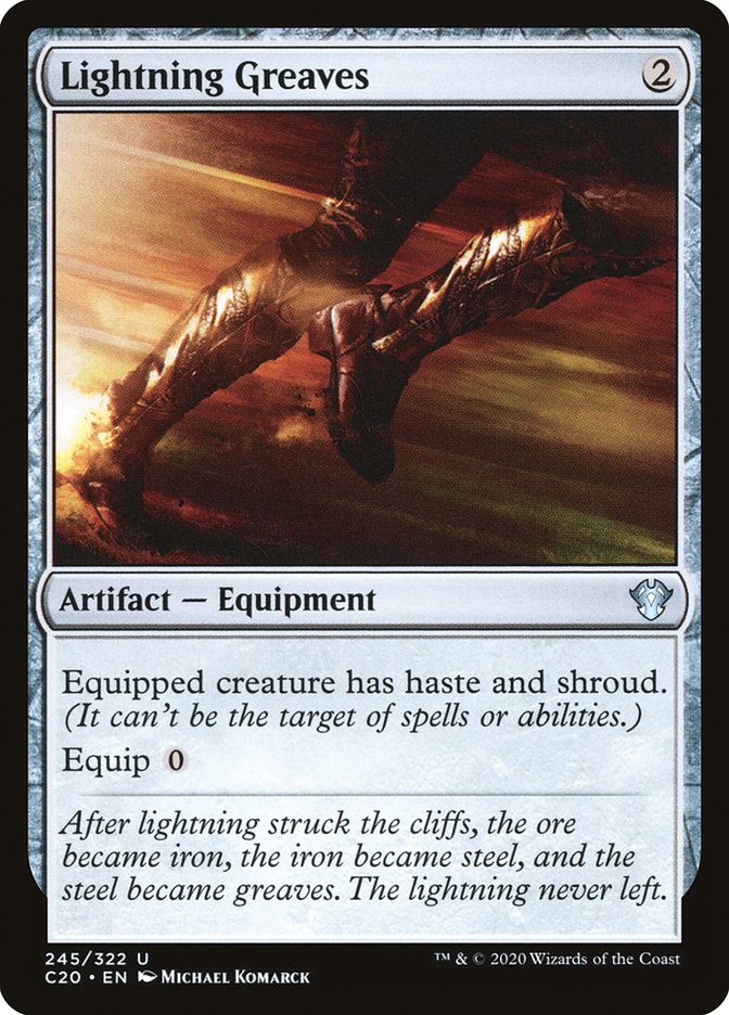 Lightning Greaves [Commander 2020] | Eastridge Sports Cards & Games