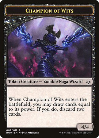 Champion of Wits Token [Hour of Devastation Tokens] | Eastridge Sports Cards & Games