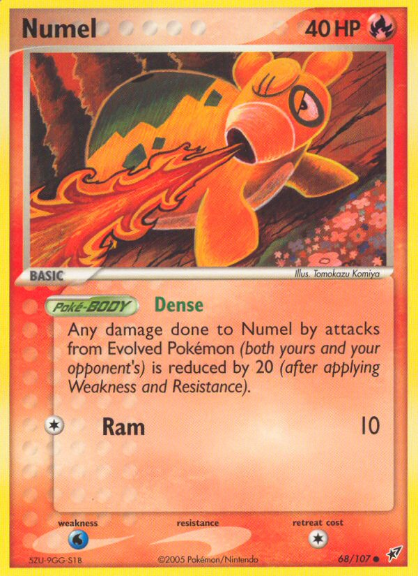 Numel (68/107) [EX: Deoxys] | Eastridge Sports Cards & Games