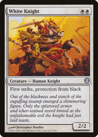 White Knight [Duel Decks: Knights vs. Dragons] | Eastridge Sports Cards & Games