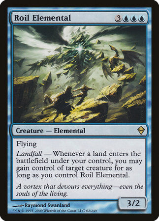 Roil Elemental [Zendikar] | Eastridge Sports Cards & Games