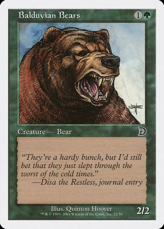 Balduvian Bears [Deckmasters] | Eastridge Sports Cards & Games