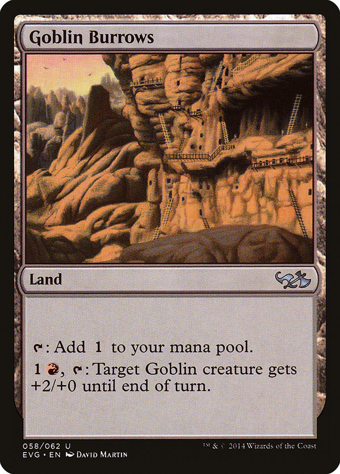 Goblin Burrows (Elves vs. Goblins) [Duel Decks Anthology] | Eastridge Sports Cards & Games
