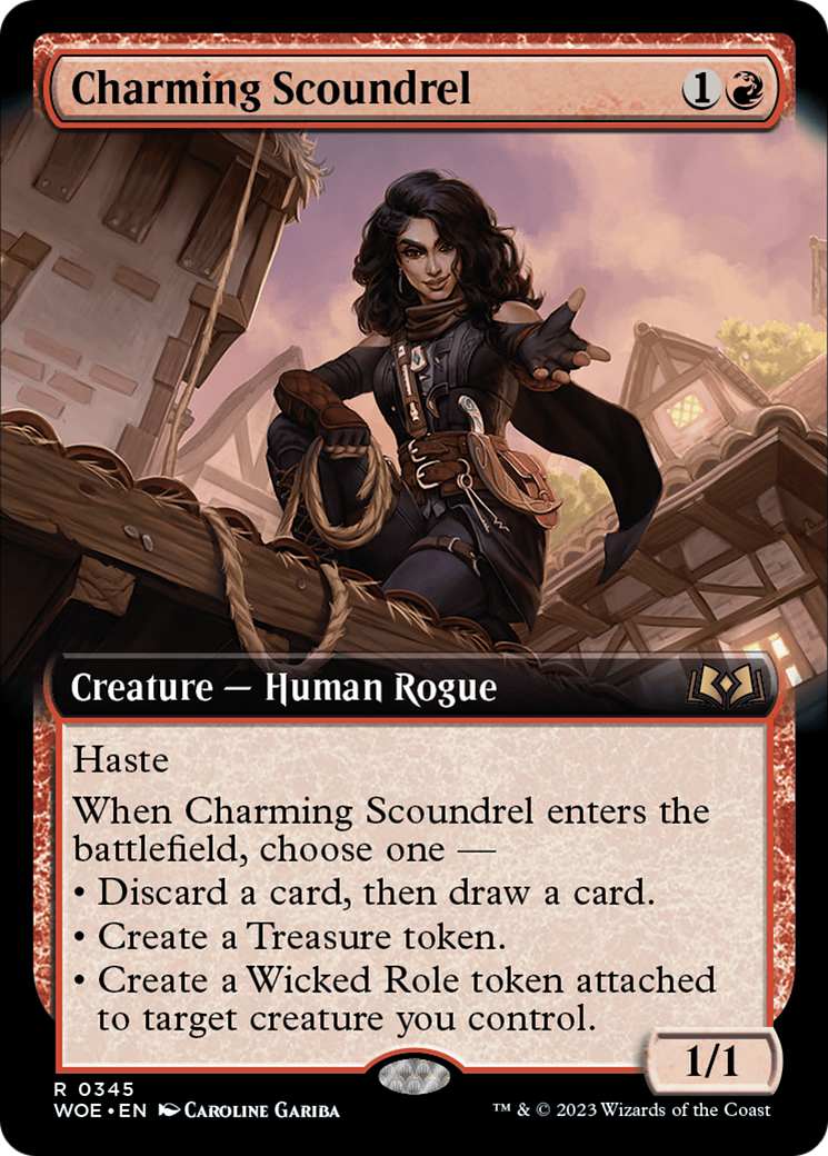 Charming Scoundrel (Extended Art) [Wilds of Eldraine] | Eastridge Sports Cards & Games