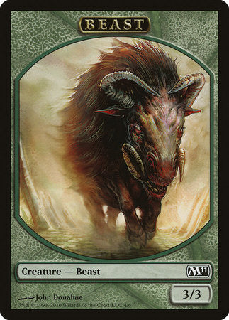 Beast Token [Magic 2011 Tokens] | Eastridge Sports Cards & Games