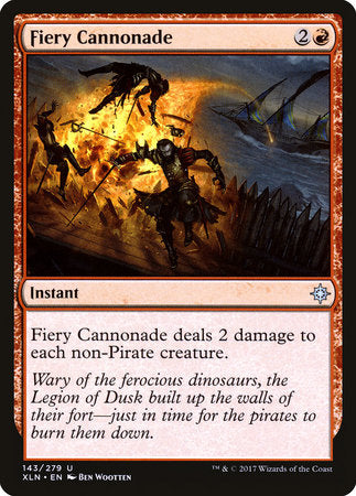 Fiery Cannonade [Ixalan] | Eastridge Sports Cards & Games