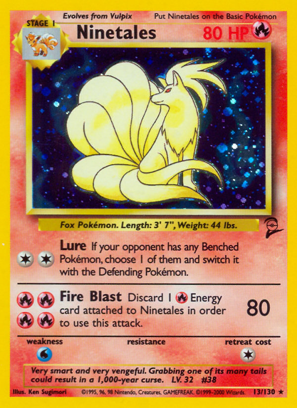 Ninetales (13/130) [Base Set 2] | Eastridge Sports Cards & Games