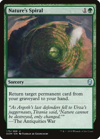 Nature's Spiral [Dominaria] | Eastridge Sports Cards & Games