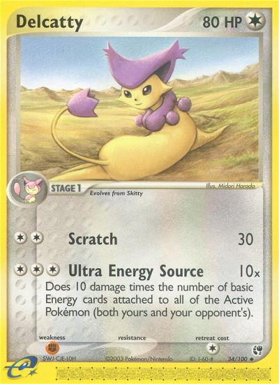 Delcatty (34/100) [EX: Sandstorm] | Eastridge Sports Cards & Games