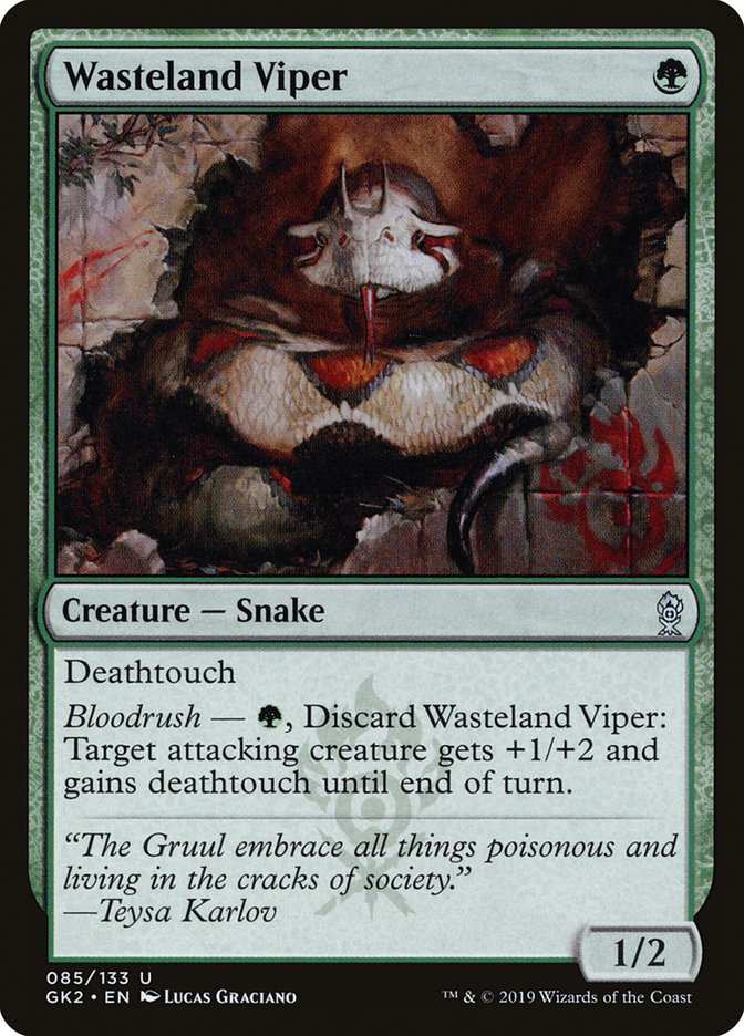 Wasteland Viper [Ravnica Allegiance Guild Kit] | Eastridge Sports Cards & Games