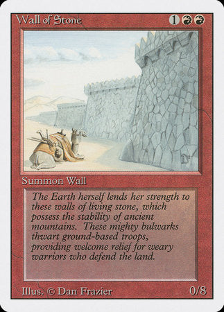 Wall of Stone [Revised Edition] | Eastridge Sports Cards & Games