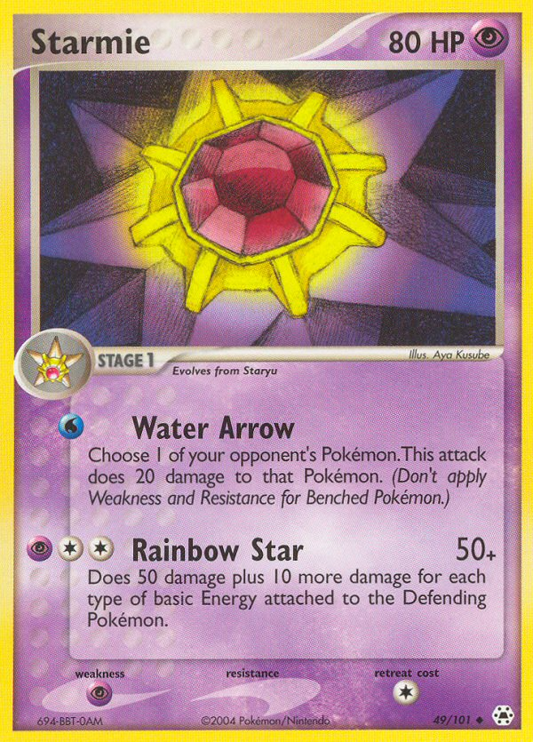 Starmie (49/101) [EX: Hidden Legends] | Eastridge Sports Cards & Games