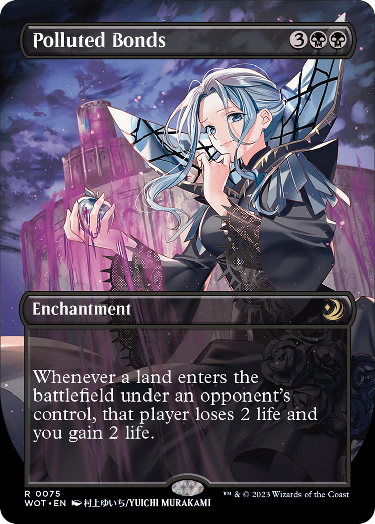 Polluted Bonds (Anime Borderless) [Wilds of Eldraine: Enchanting Tales] | Eastridge Sports Cards & Games