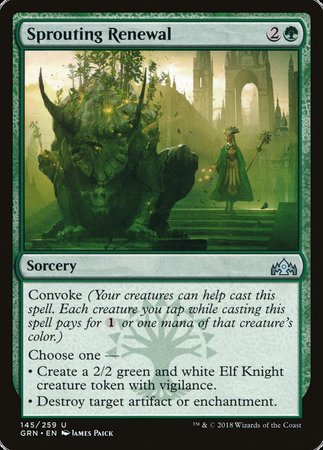 Sprouting Renewal [Guilds of Ravnica] | Eastridge Sports Cards & Games