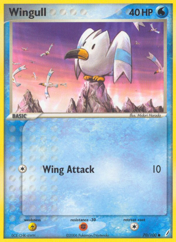 Wingull (70/100) [EX: Crystal Guardians] | Eastridge Sports Cards & Games