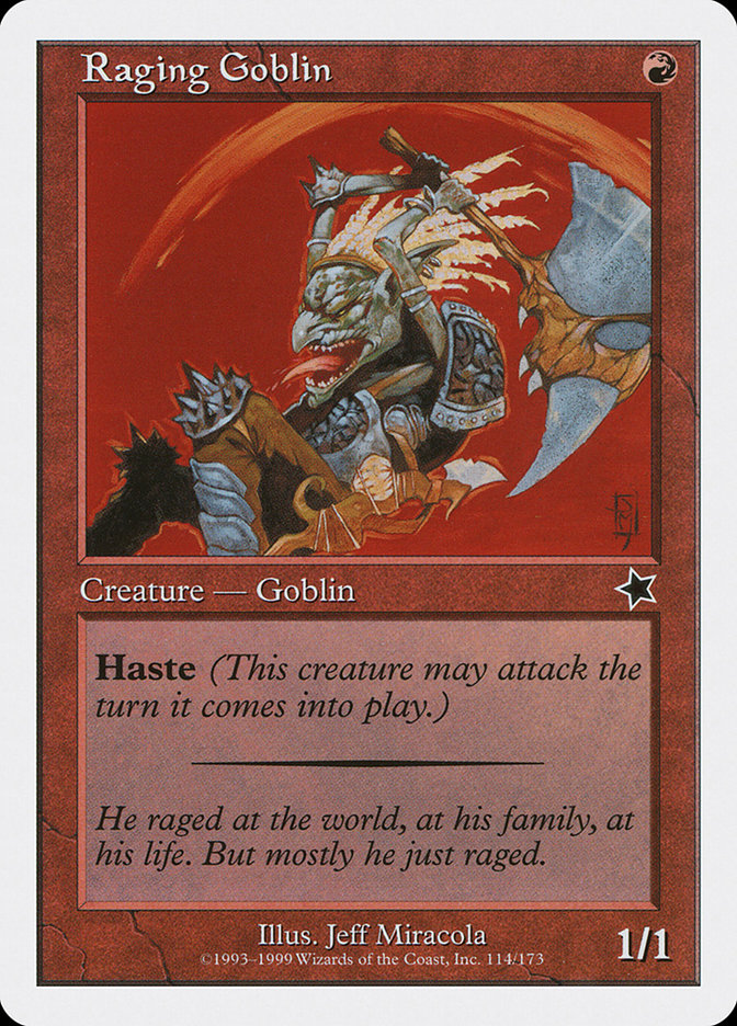 Raging Goblin [Starter 1999] | Eastridge Sports Cards & Games