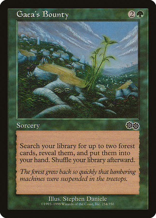 Gaea's Bounty [Urza's Saga] | Eastridge Sports Cards & Games