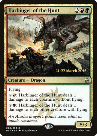 Harbinger of the Hunt [Dragons of Tarkir Promos] | Eastridge Sports Cards & Games