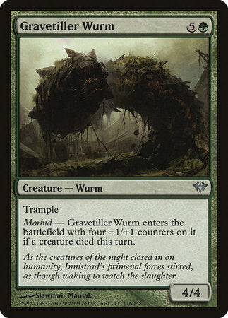 Gravetiller Wurm [Dark Ascension] | Eastridge Sports Cards & Games