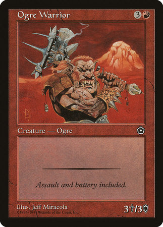 Ogre Warrior [Portal Second Age] | Eastridge Sports Cards & Games