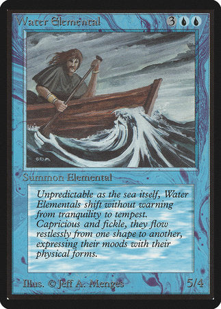 Water Elemental [Limited Edition Beta] | Eastridge Sports Cards & Games